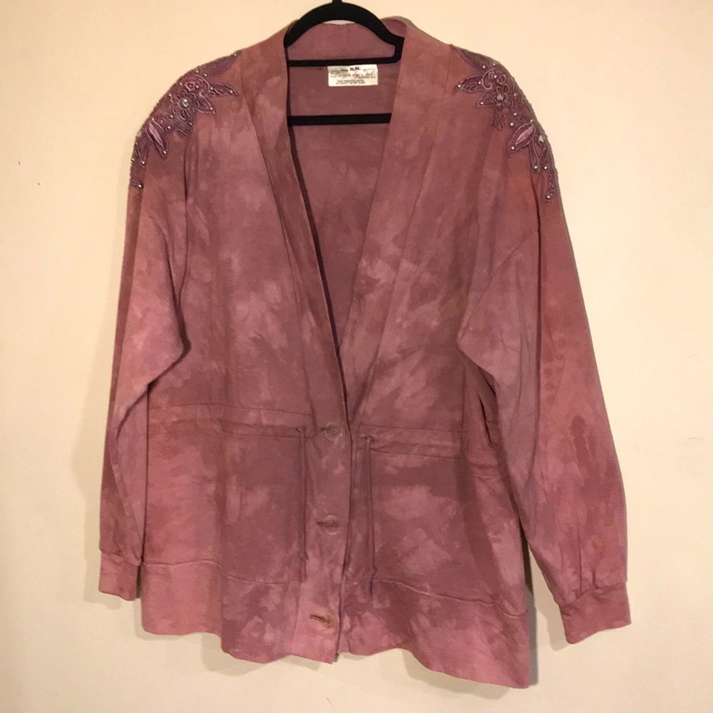 Handmade Tie dye Jacket with matching Pants Set